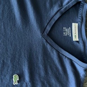 Lacoste deep blue shirt in size L